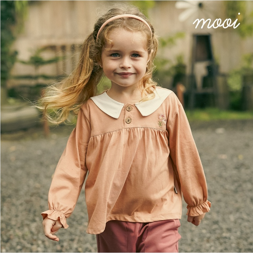 Mooi Sophia Top 1-5 Tahun Blouse Panjang Bordir Fashion Anak Perempuan Muslim Raya Lebaran CBKS