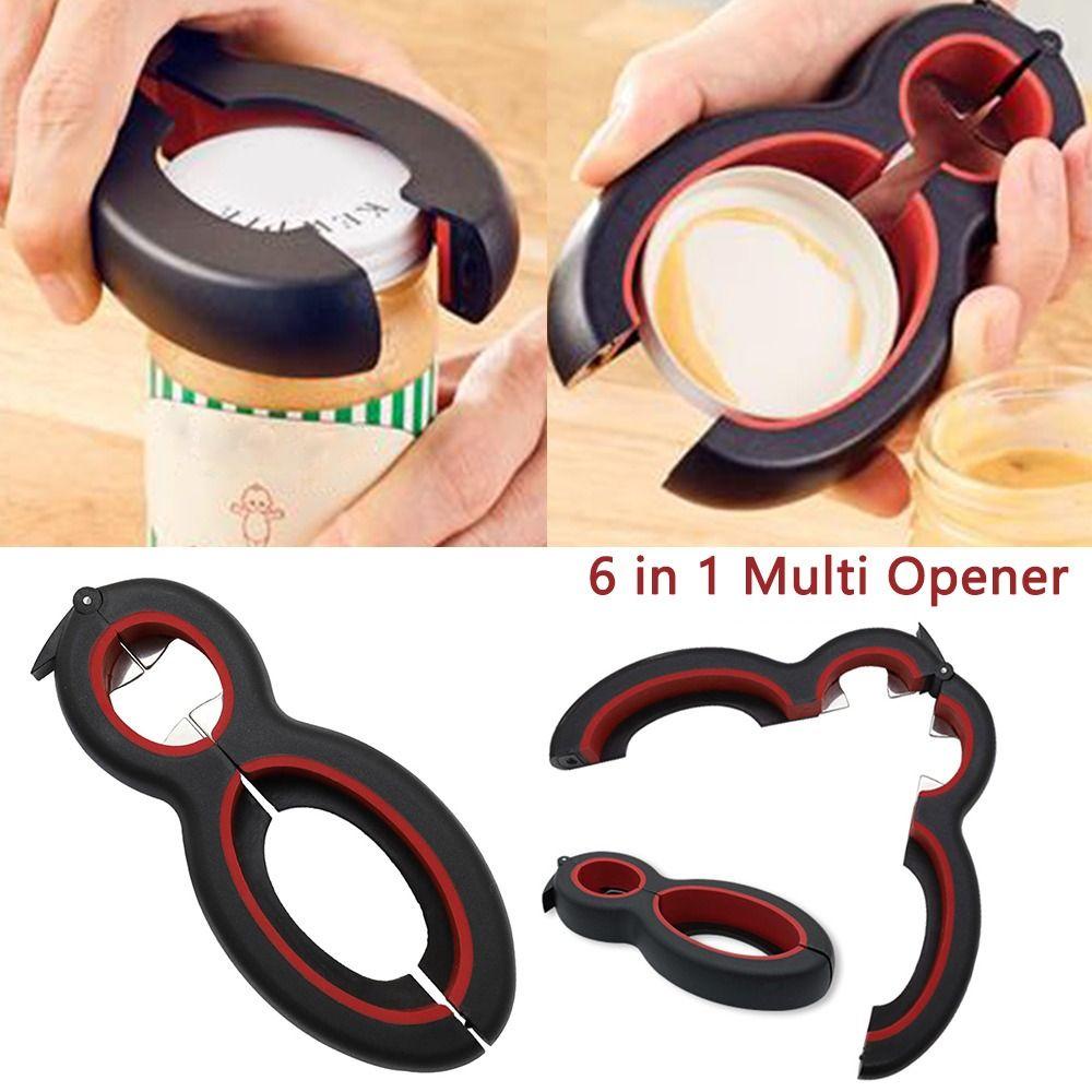 Top 6in1 Multi Opener Hot Kitchen Gadget Pembuka Botol Multifungsi