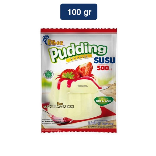 

Ethoz Pudding Susu Vanillla Cream 100gr