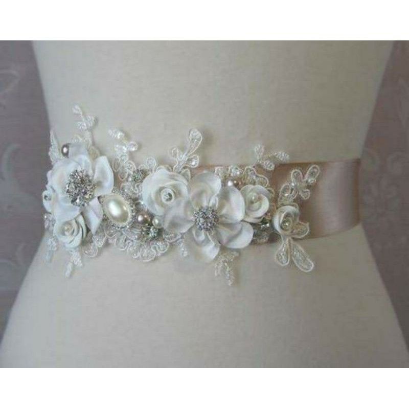 Belt Wedding aksesoris pengantin hiasan kebaya gaun pesta