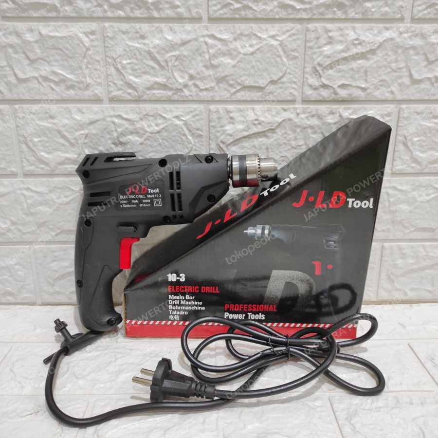 (COD) Mesin Bor 10 mm jld bolak balik