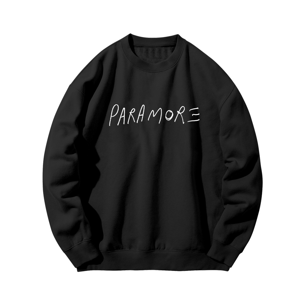 Crewneck Band Paramore Sweater Pria Dan Wanita Sweatshirt Distro Musik Original Bandung