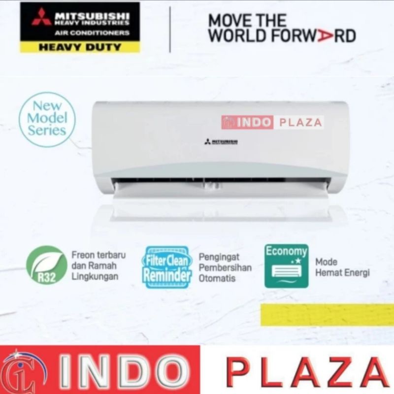 AC MITSUBISHI 2 PK SRK-18CXP-W3 HEAVY DUTY