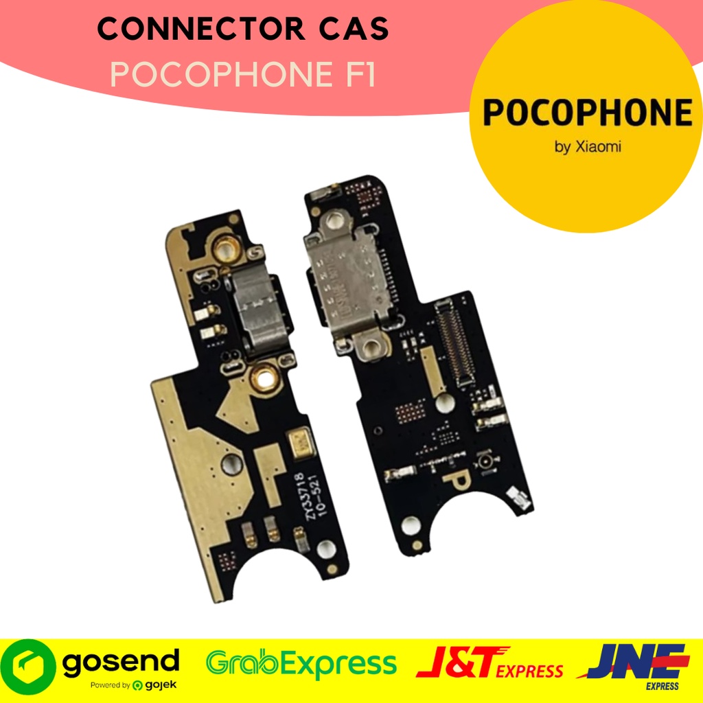 Konektor colokan cas Pocophone F1 bergaransi