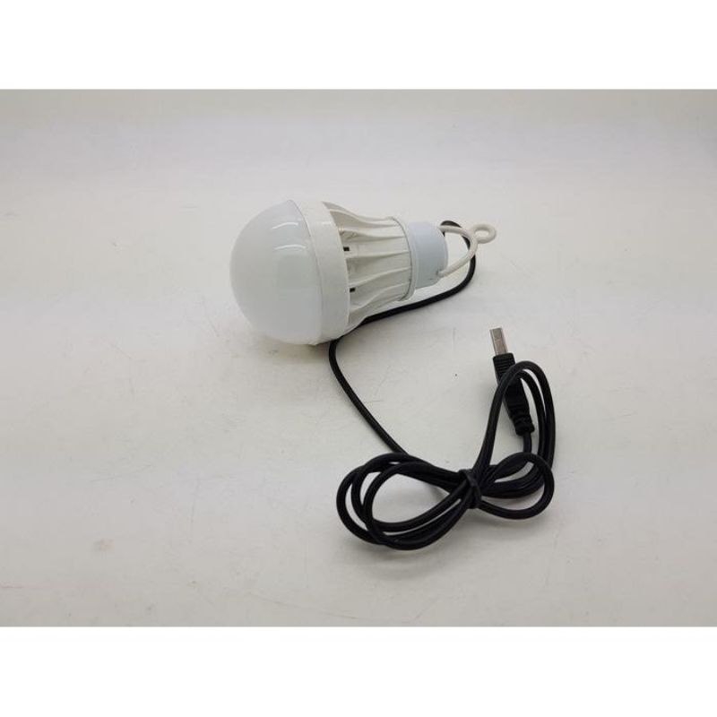 Lampu LED emergency Mitsuyama 5 watt Bohlam kabel USB