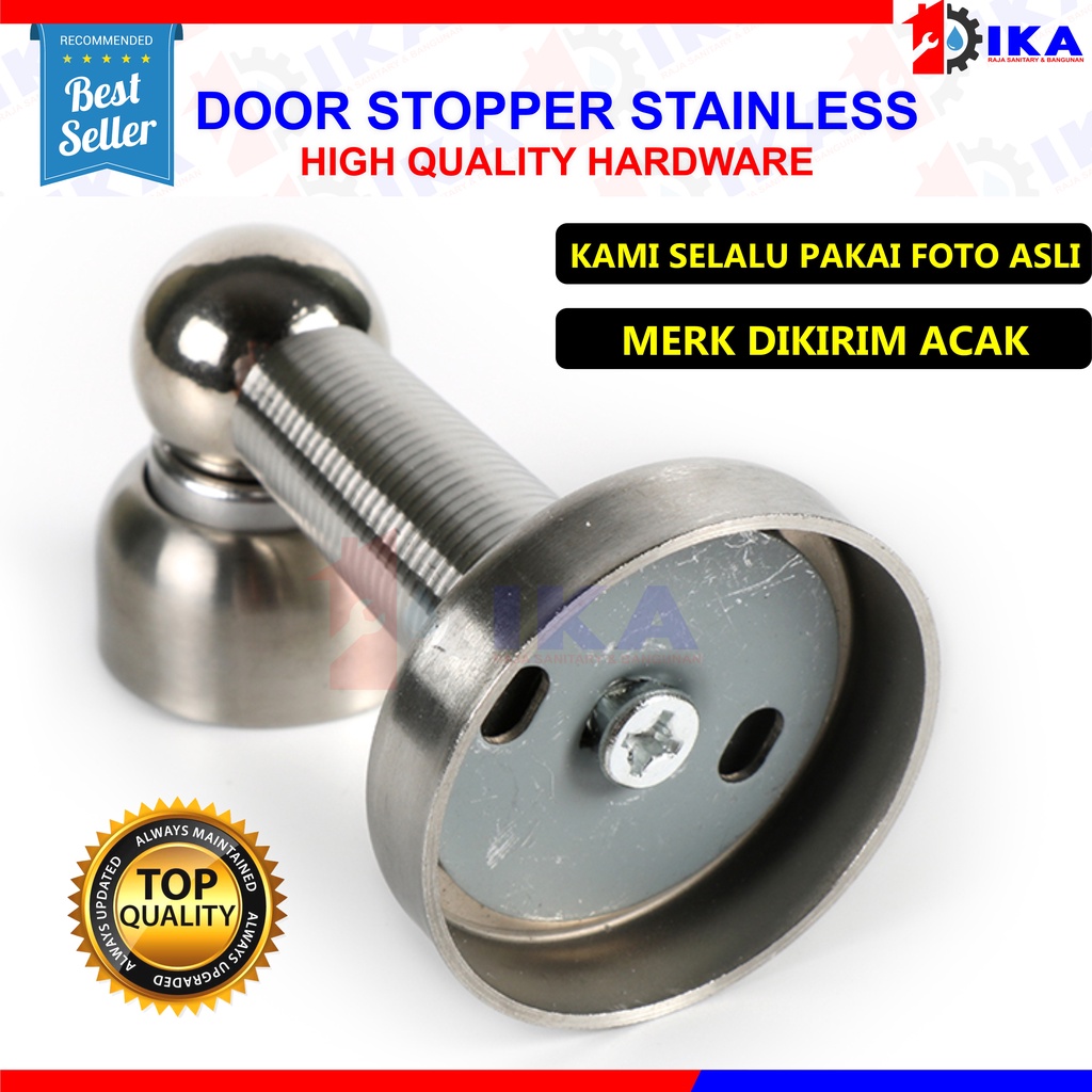 Door Stop Pintu Stainless Door Stop Magnet Penahan Pintu
