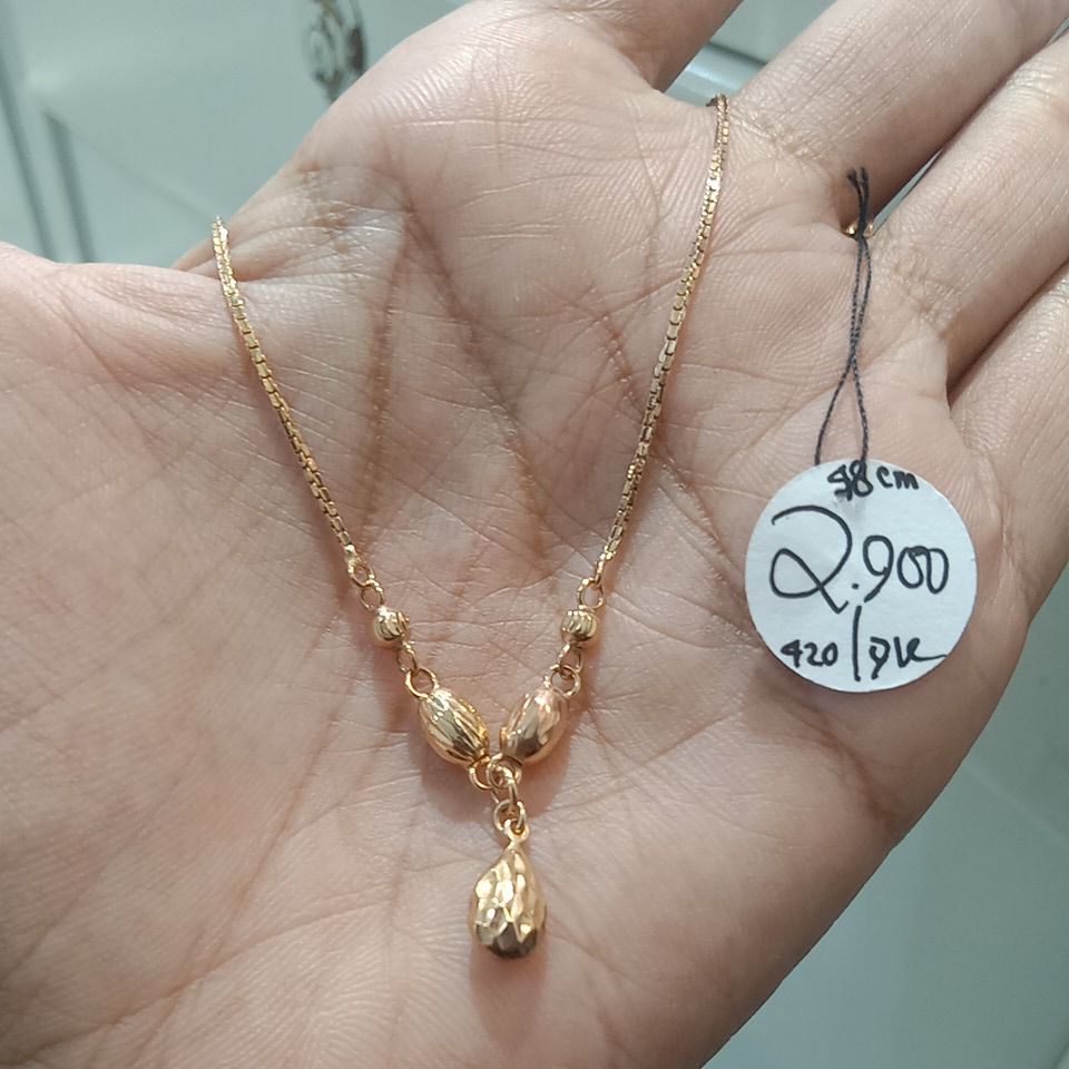 KALUNG SANTA PERHIASAN EMAS ASLI KADAR 9K/420 TOKO EMAS BIDURI PUTRA