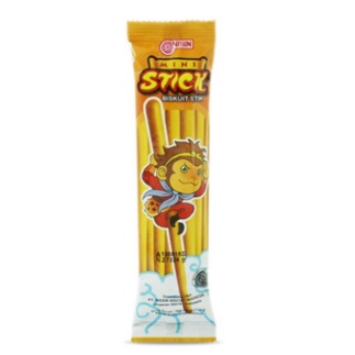 Snack Nissin Mini Stick Biskuit Stick Kera Sakti - Netto 10 gr