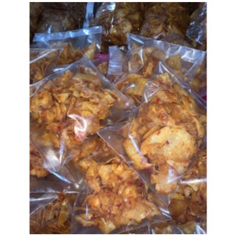 

kripik singkong Ratnawati pedas manis