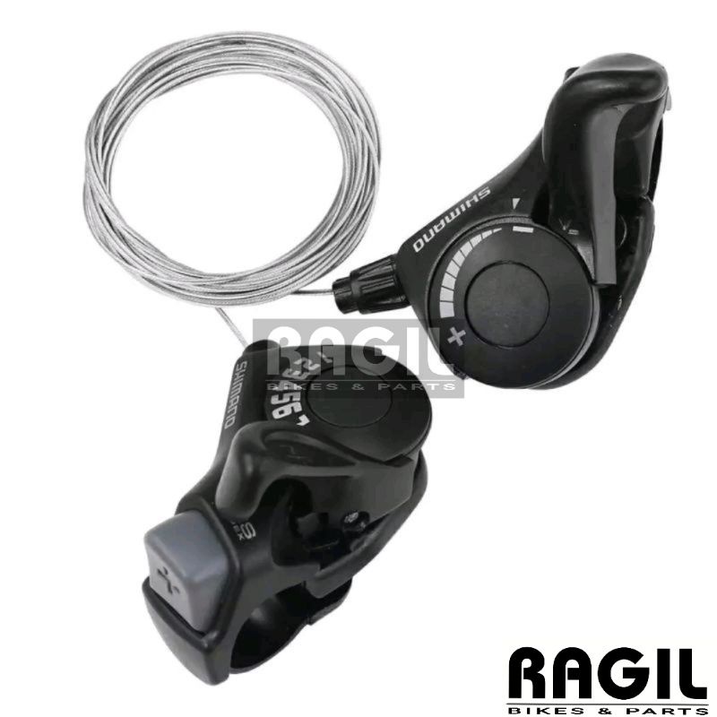 SHIFTER SHIMANO 3 X 7 TX30 KANAN KIRI SPEED SIS INDEX JEMPOL OPERAN PINDAHAN GIGI FD RD FRONT REAR D