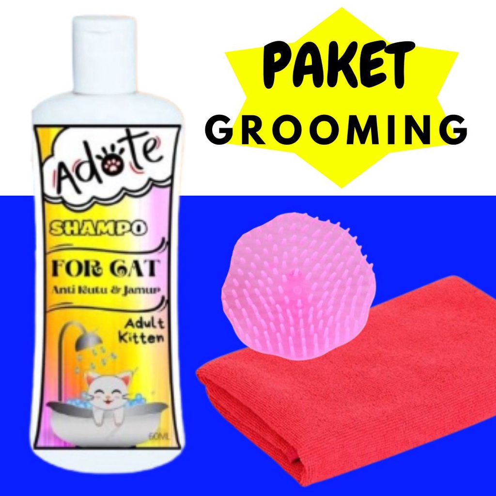 Paket Mandi Untuk Hewan Kesayangan Anda Kucing FEFARM