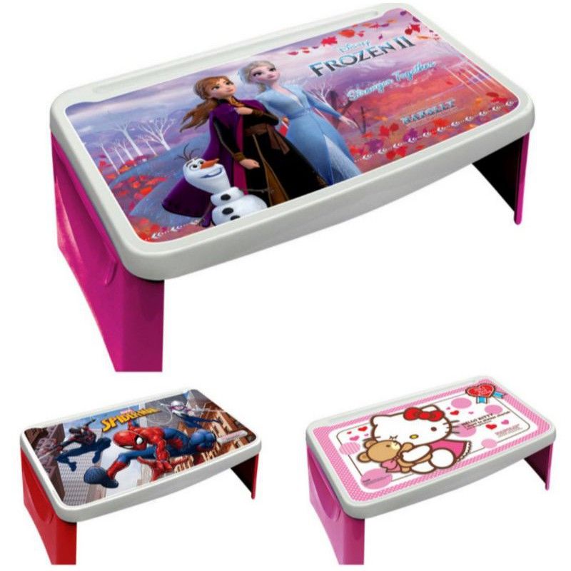 Meja Belajar Lipat Anak Lapdesk Napolly Plastik