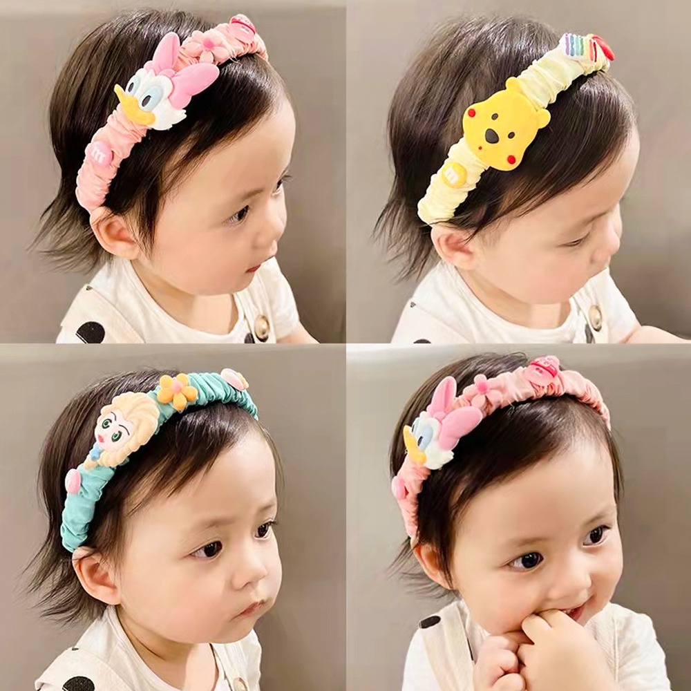 Halo Baby bando karakter anak headband lucu bando wanita anak bandana fashion