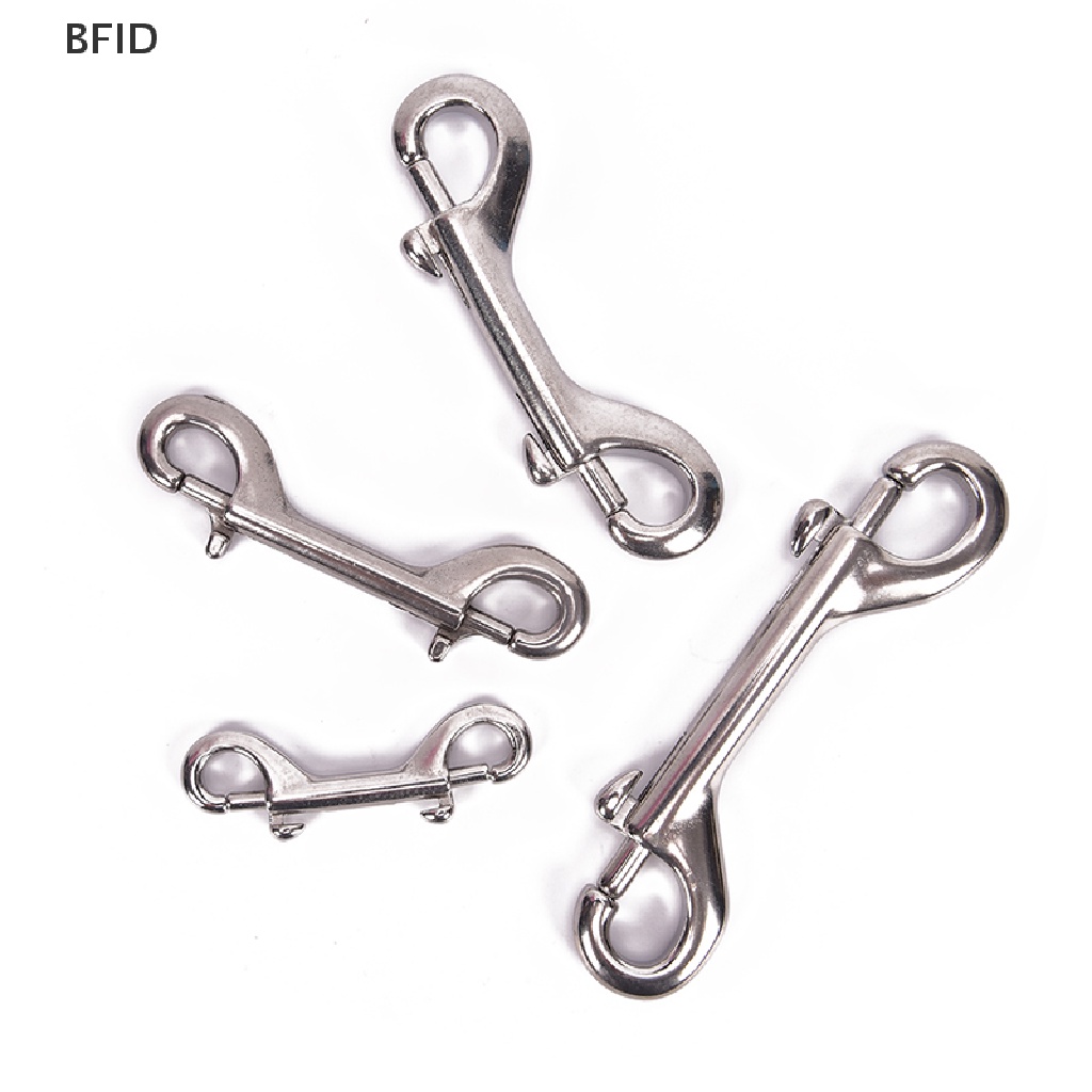 [BFID] 316jam Tangan scuba diving stainless steel double ended hook snap bolt kit quick draw [ID]