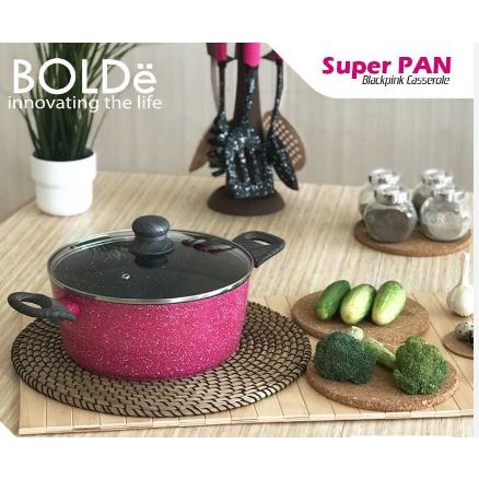 BOLDe SUPER PAN POT - Panci Pot 24 Cm - Casserole - Beige