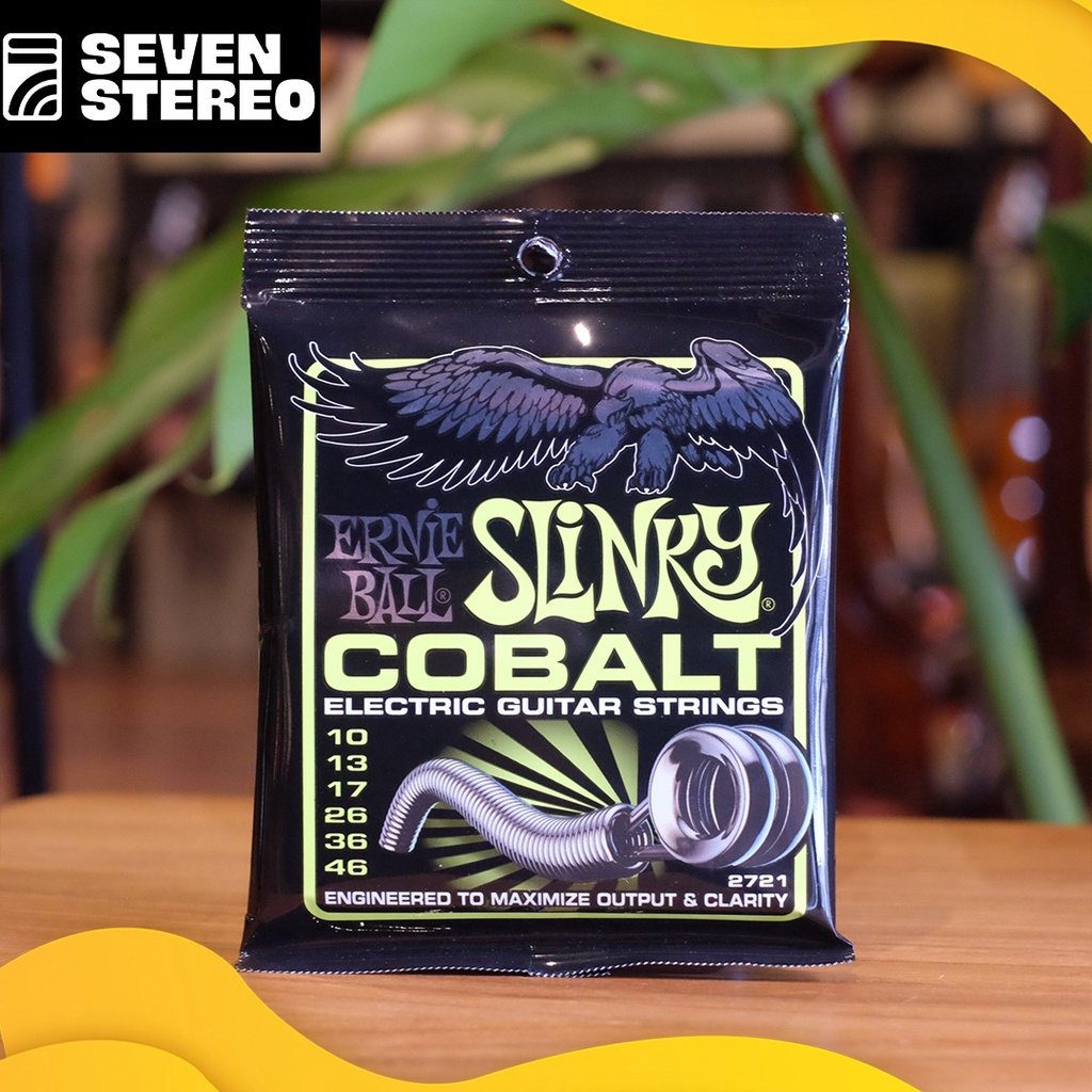 Ernie Ball 2721 Regular Slinky Cobalt Electric Guitar Strings 10-46