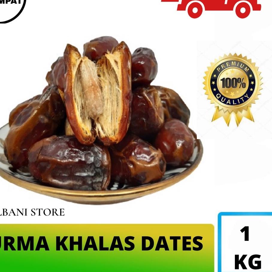 

Limited | KI3 | [ COD ] KURMA KHALAS 1KG PREMIUM ELSHANUM KHALAS AL SAAD OLEH OLEH HAJI UMROH / KURMA MURAH / KURMA SEHAT /KURMA