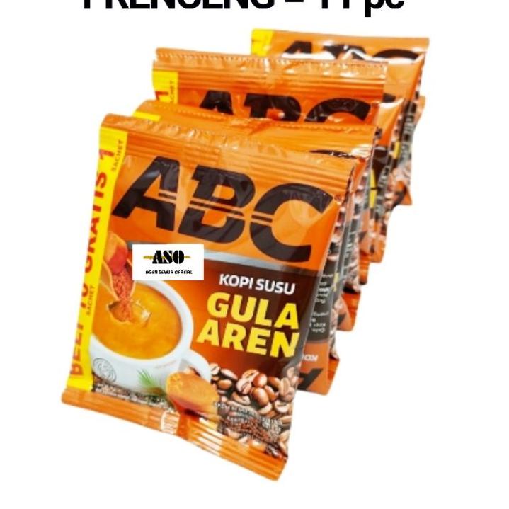 

PJI444 KOPI ABC GULA AREN 27gr ( ISI 11 sachet) (RENCENG) +++