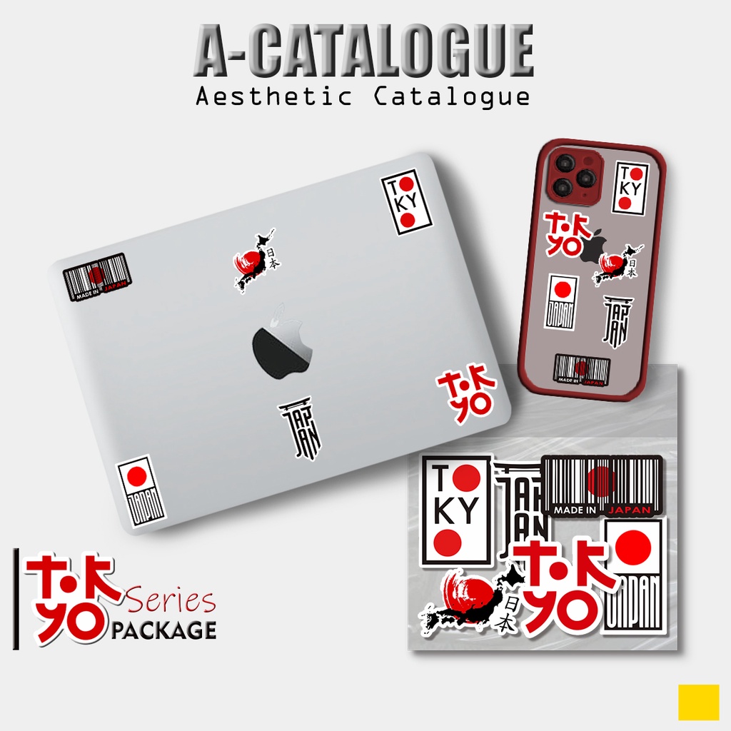 

Sticker Waterprooft Aesthetic Catalogue Acatalogue Bujo Craft Japan Series || Tokyo 4s