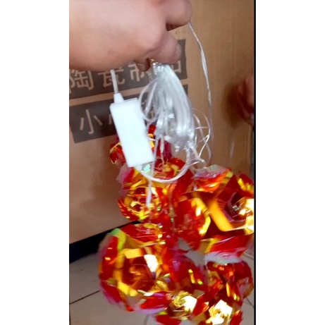 Lampu Lampion Imlek / Lampu LED Viral / Lampu Rose LED / Lampu Bola