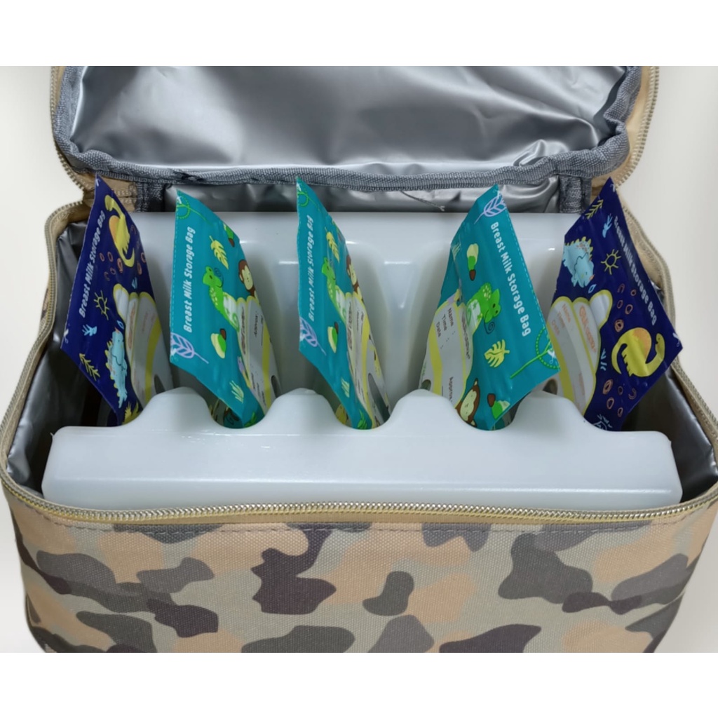 PUMP MATES Wave Ice Gel or Breast Milk Bags - Ice Gel Kantong ASI