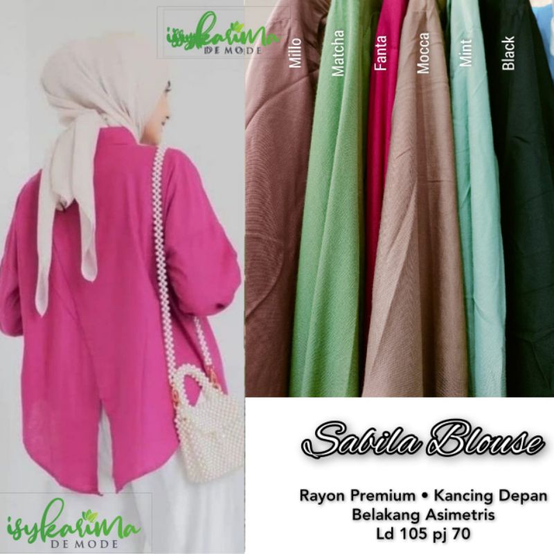 SABILA blouse/by isykarima