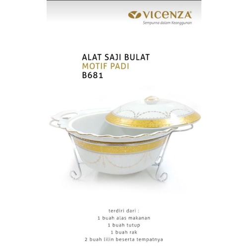 PRASMANAN BULAT VICENZA B681 Padi