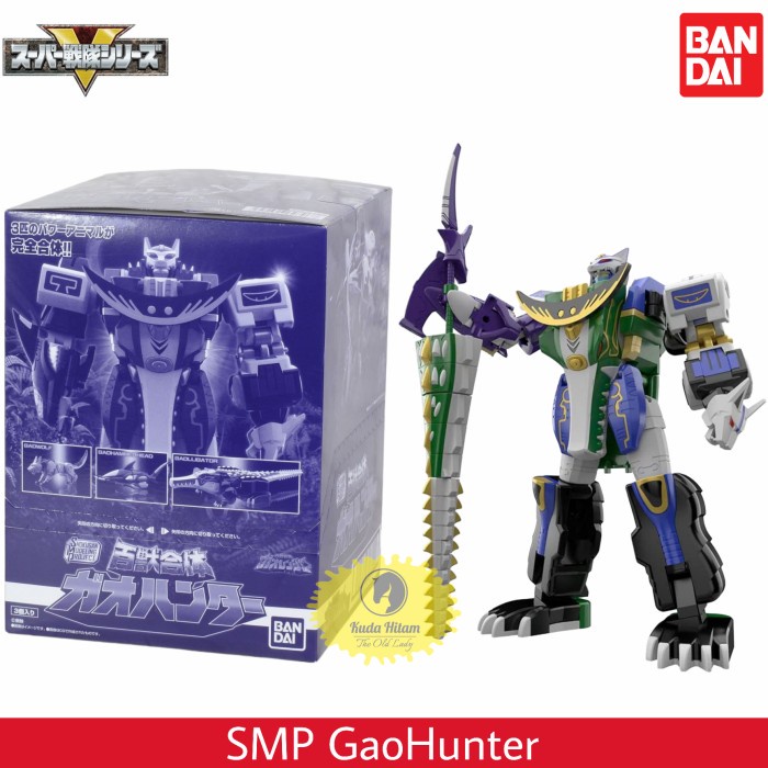 Bandai SMP Shokugan Modeling Project Hyakujuu Gattai GaoHunter Gao Hunter Sentai Gaoranger