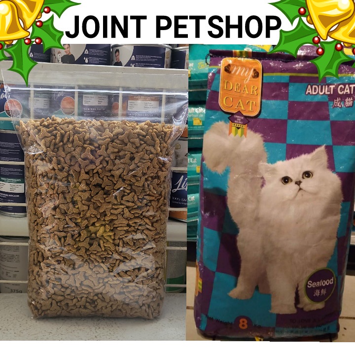 Makanan Kucing My Dear Cat Seafood Adult Kemasan 1KG