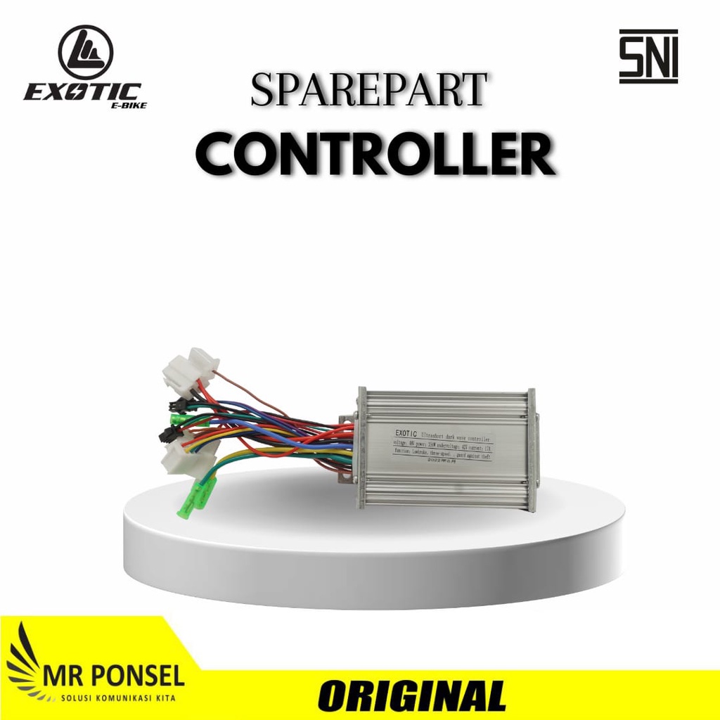 KONTROLER CONTROLLER CONTROLLER MULTI BRUSHLESS BLDC 36V 48V 350WATT - 500 WATT SEPEDA LISTRIK EXOTI