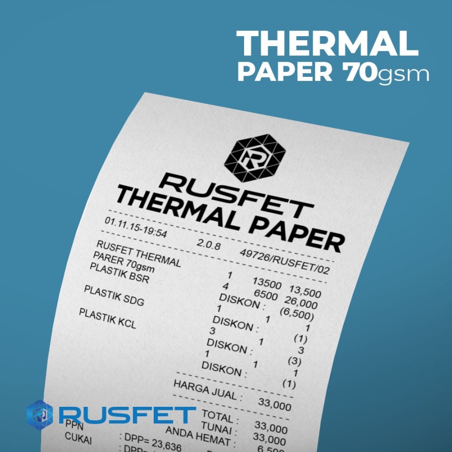 

Promo Resi Sticker Thermal Printer Stiker Label Barcode POS A6 10x15cm DUS