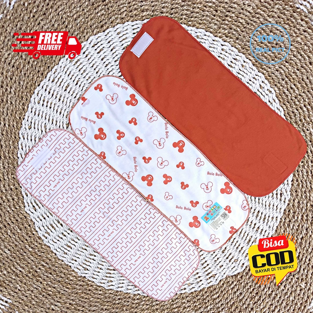 SALE 7.7 - 6 Pcs Gurita Bayi Baru Lahir SABLON Rekat Gurita Bayi Gurita Instant Bolo-Bolo Serian MERAH BATA