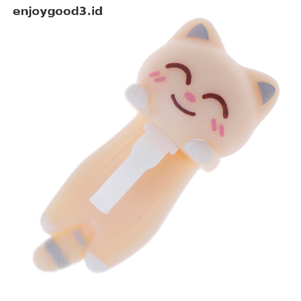 [Rready Stock] 3.5MM universal cat Handphone earphone jack Debu plug Aksesoris Telepon (ID)