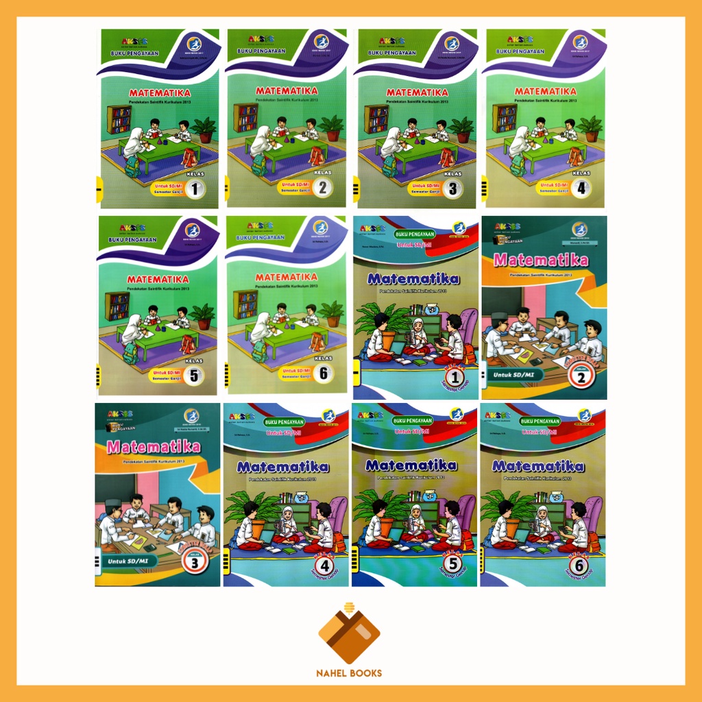 LKS AKSES GRAFIKA 27 MATEMATIKA KELAS 1,2,3,4,5,6 SD