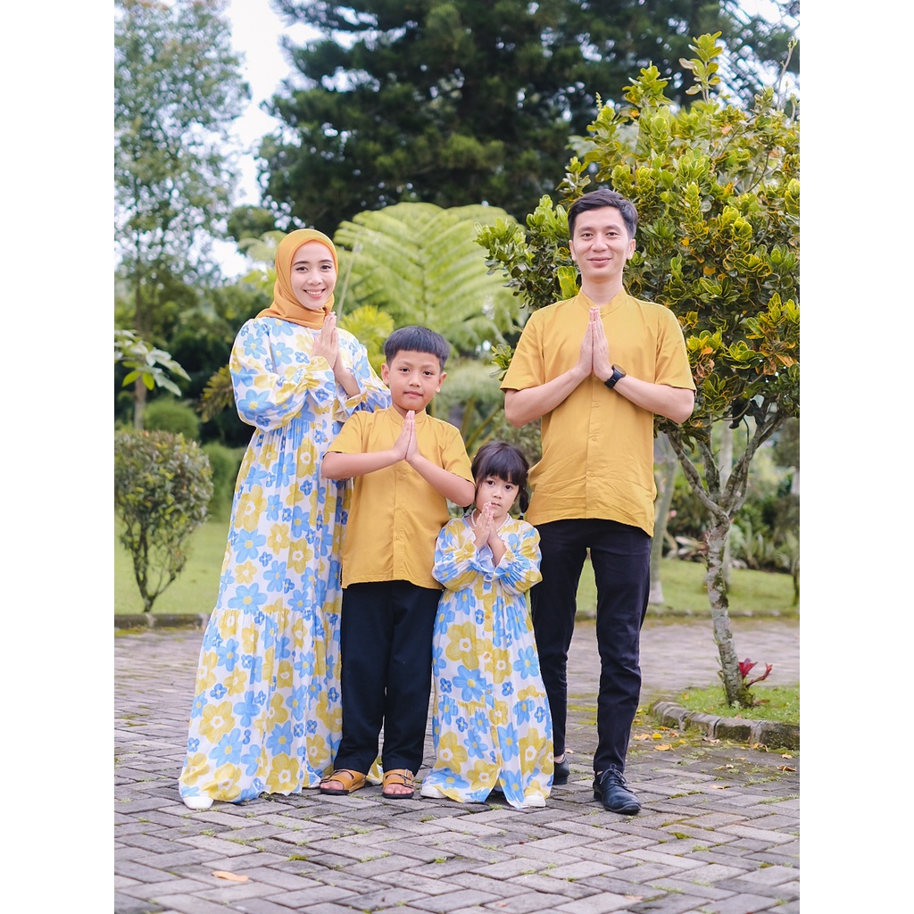 Ghazu - Zalea Family Set | Baju Keluarga | Baju Couple Keluarga | Dress