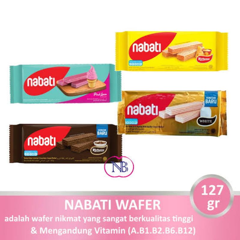 

NABATI WAFER 122GR NABATI WAFER COKLAT NABATI WAFE