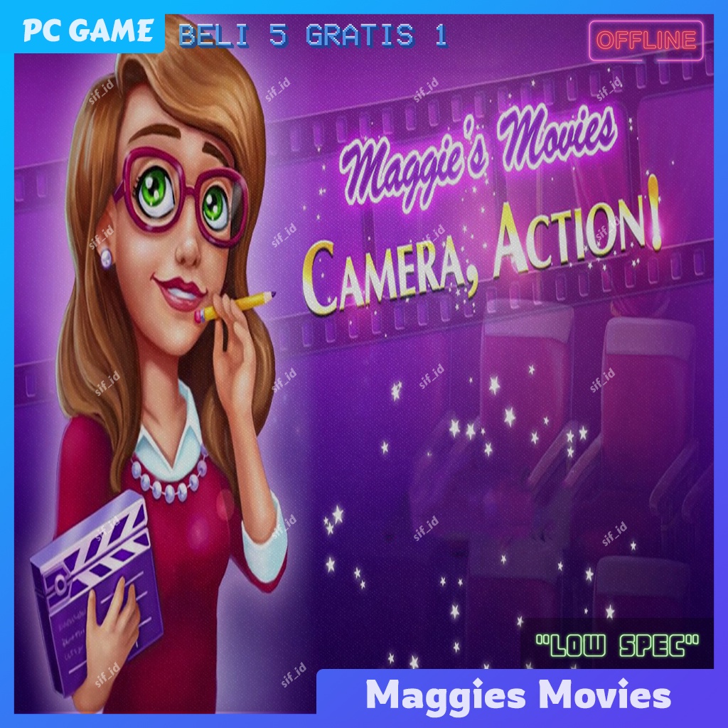 Maggies Movies - Camera Action - Maggie's Movies - Camera, Action - PC Game - DVD Game PC