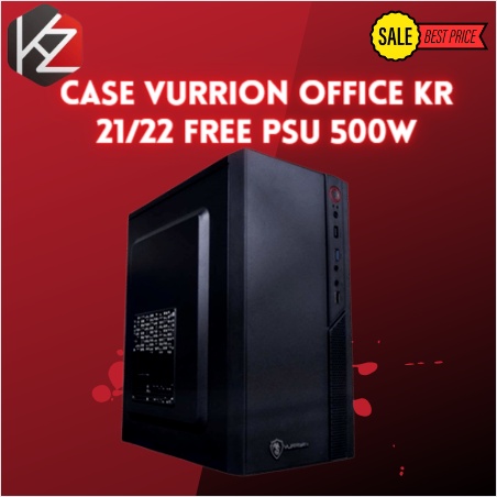 Case VURRION OFFICE KR 21/22 FREE PSU 500W