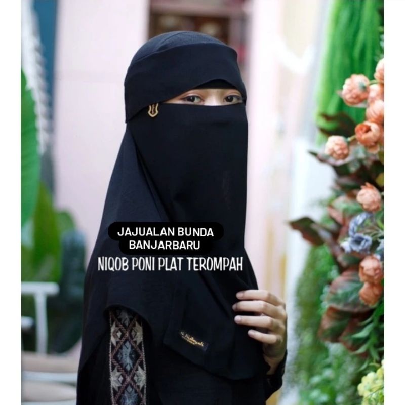Niqob Poni plat Terompah (JBBjb)