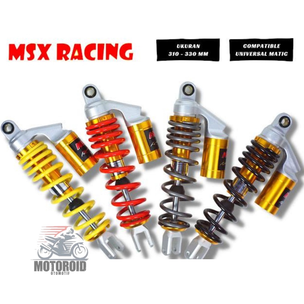 Shock Msx all matic 10 monoshock tabung atas