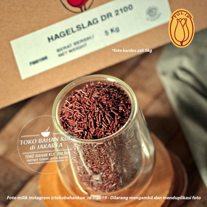 

TULIP MESES HAGELSLAG DR 2100 500GR MEISES COKLAT COKELAT PREMIUM ENAK