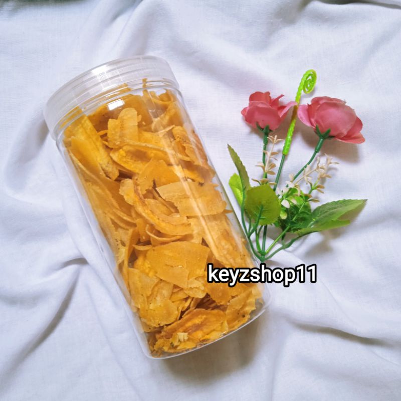 

KERIPIK PISANG ASIN KEJU KEMASAN TOPLES 1000ML