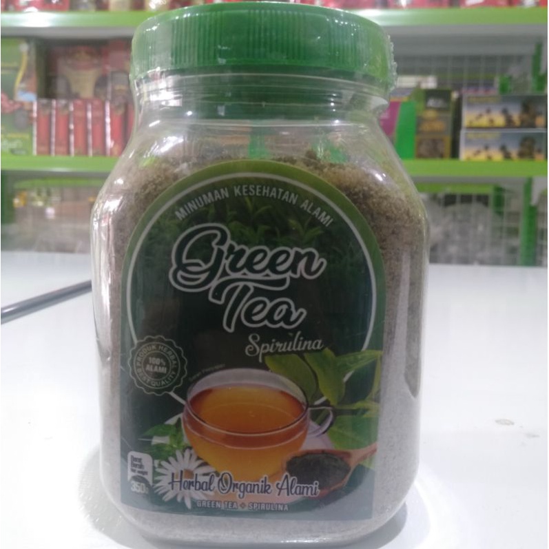 

Jahe Merah Green Tea Spirulina Isi 350Gr