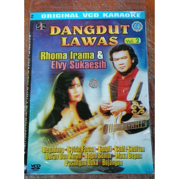 Kaset Original Vcd lagu dangdut lawas vol 2 Roma & Elvy