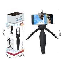 STAND HP PHONE HOLDER 360 DERAJAT UNIVERSAL TRIPOD HANPHONE ADJUSTABLE