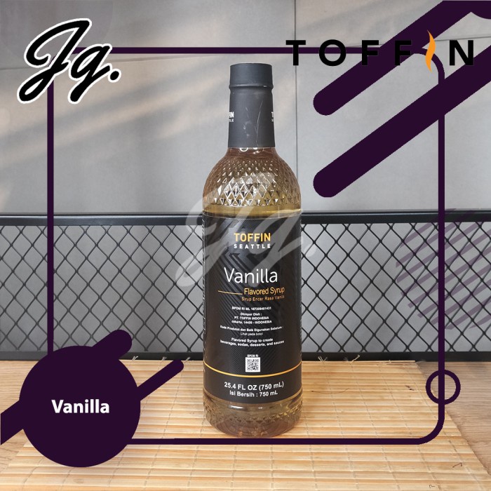 

SIRUP TOFFIN FLAVOURED SYRUP VANILLA 750 ML