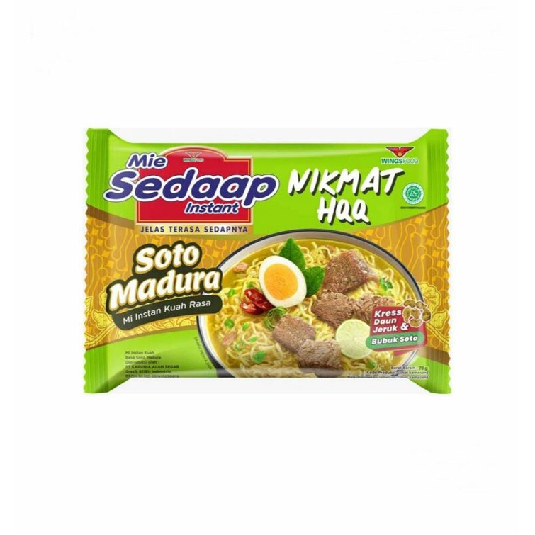 

Sedaap Mie Instant Soto Madura 70g