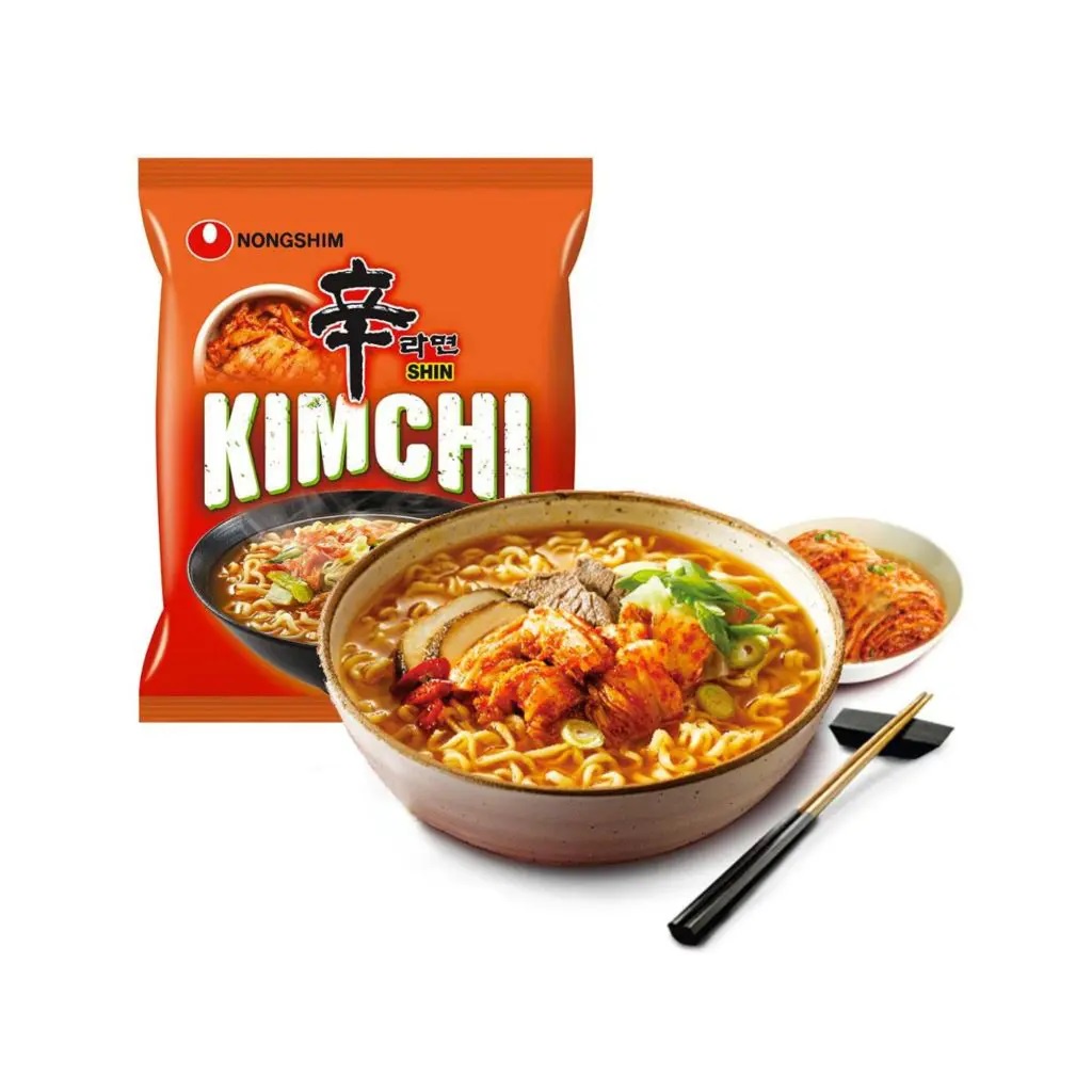 NONGSHIM - SHIN KIMCHI RAMYUN - 120 GR (MADE IN KOREA)