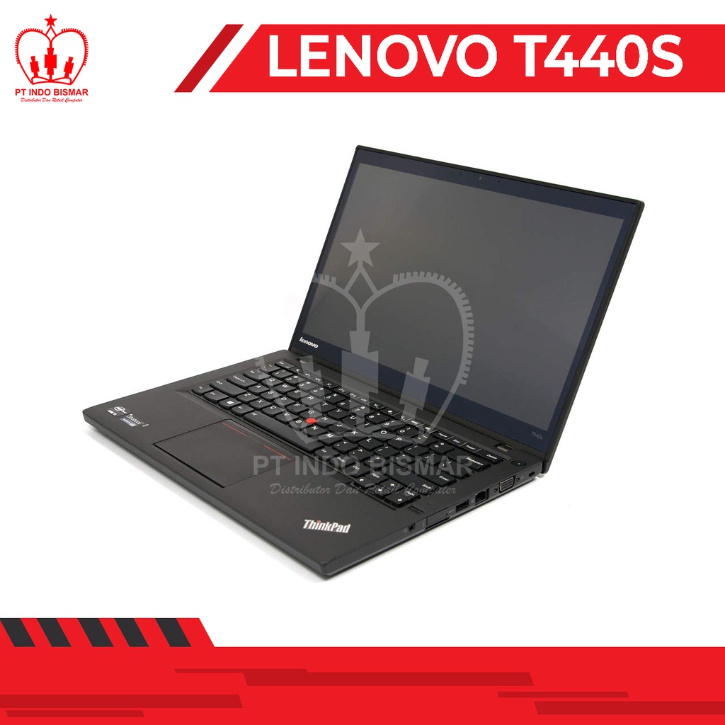 LENOVO T440S INTEL CORE I5 GEN4 RAM 8GB SSD 256GB BUILT UP