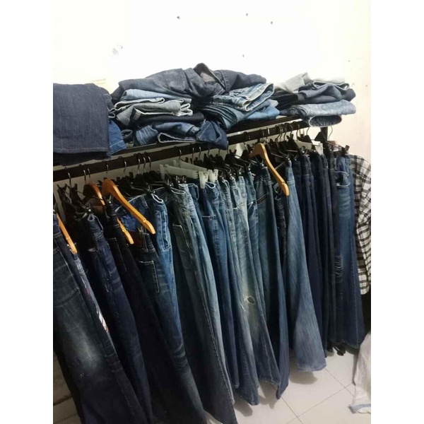 Celana jeans panjang thr*ft sec*nd pria cowok high quality